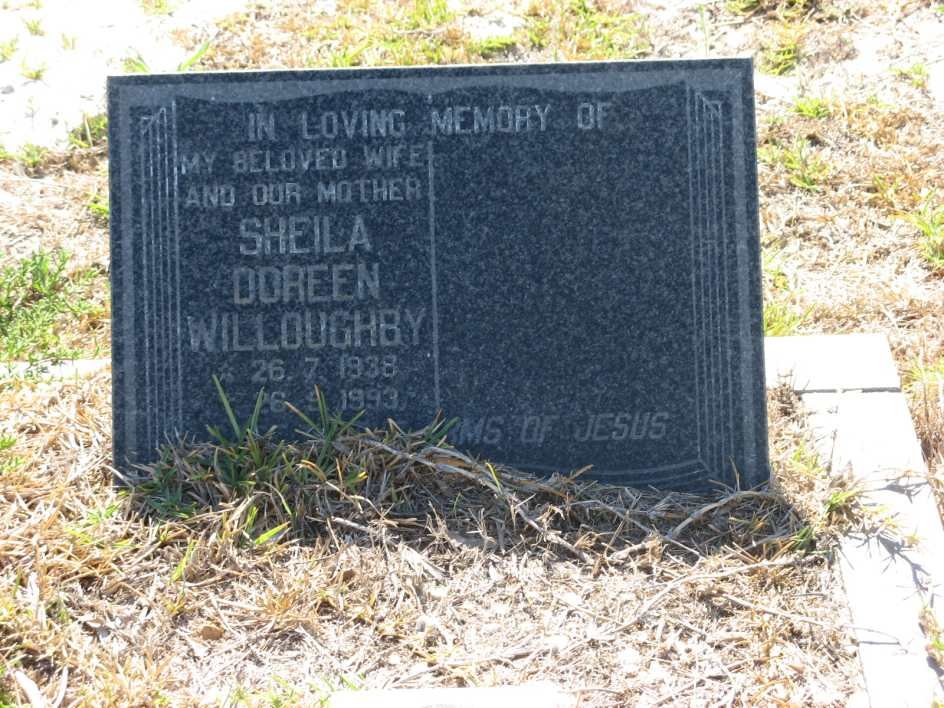WILLOUGHBY Sheila Doreen 1938-1993