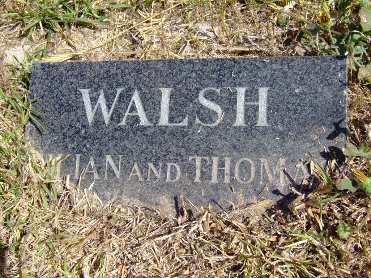 WALSH Thomas &amp; ?ian