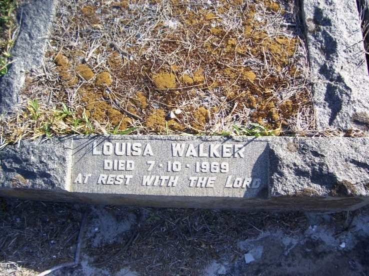 WALKER Louisa -1969