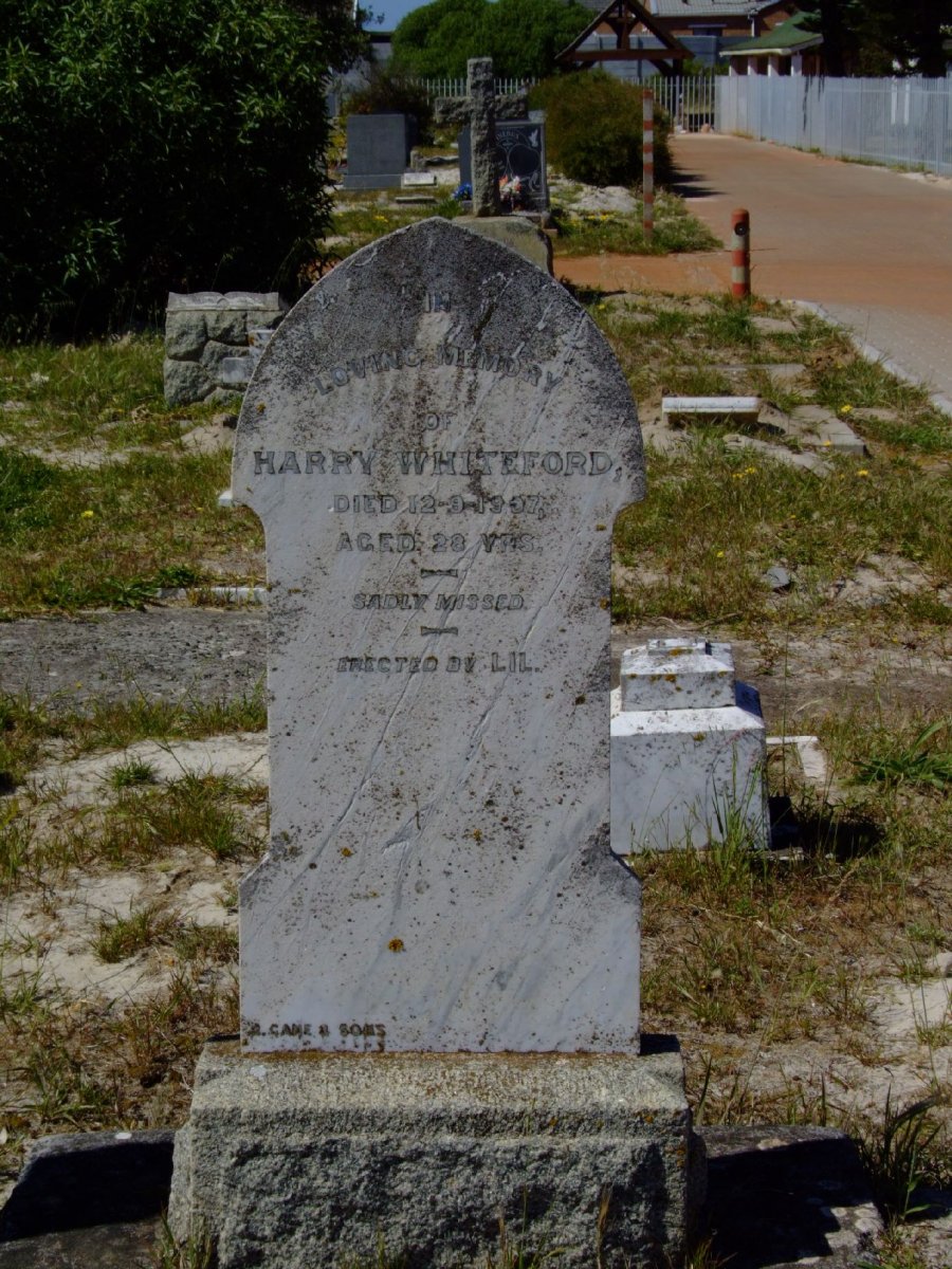 WHITEFORD Harry -1907