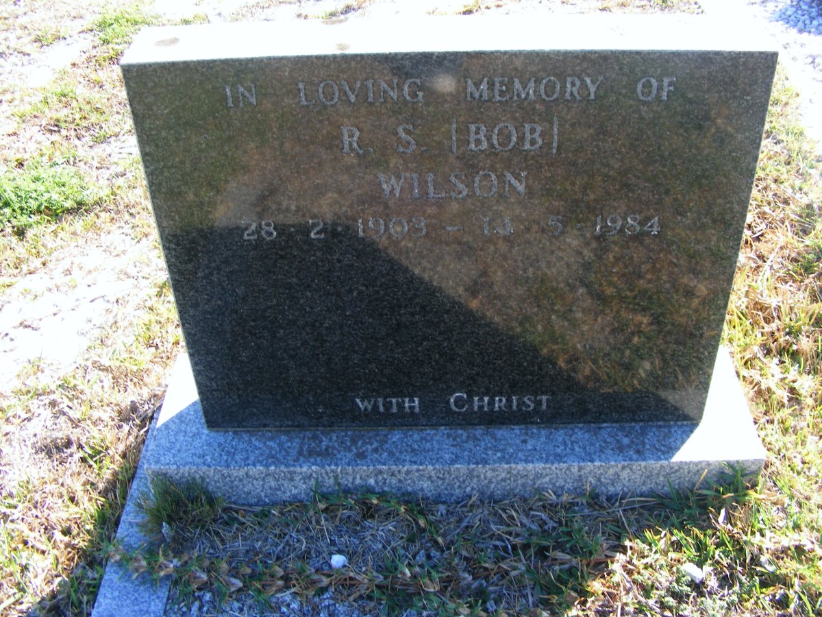 WILSON R.S. 1903-1984