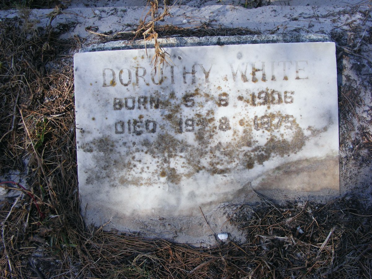 WHITE Dorothy 1906-1975