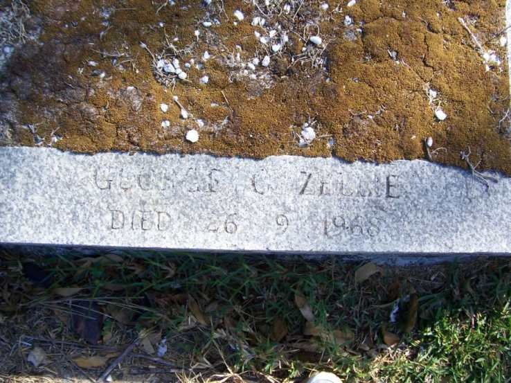 ZELLIE George C. -1968