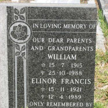 KIEWIETZ William 1915-1988 &amp; Elinor Francis 1921-1989
