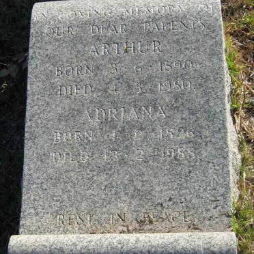 LESTER Arthur 1890-1980 &amp; Adriana 1896-1988