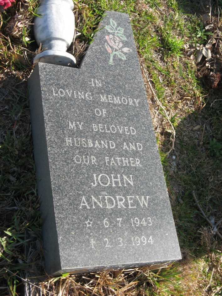 NOVEMBER John Andrew 1943-1994