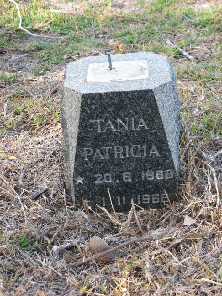 WALKER Tania Patricia 1968-1968