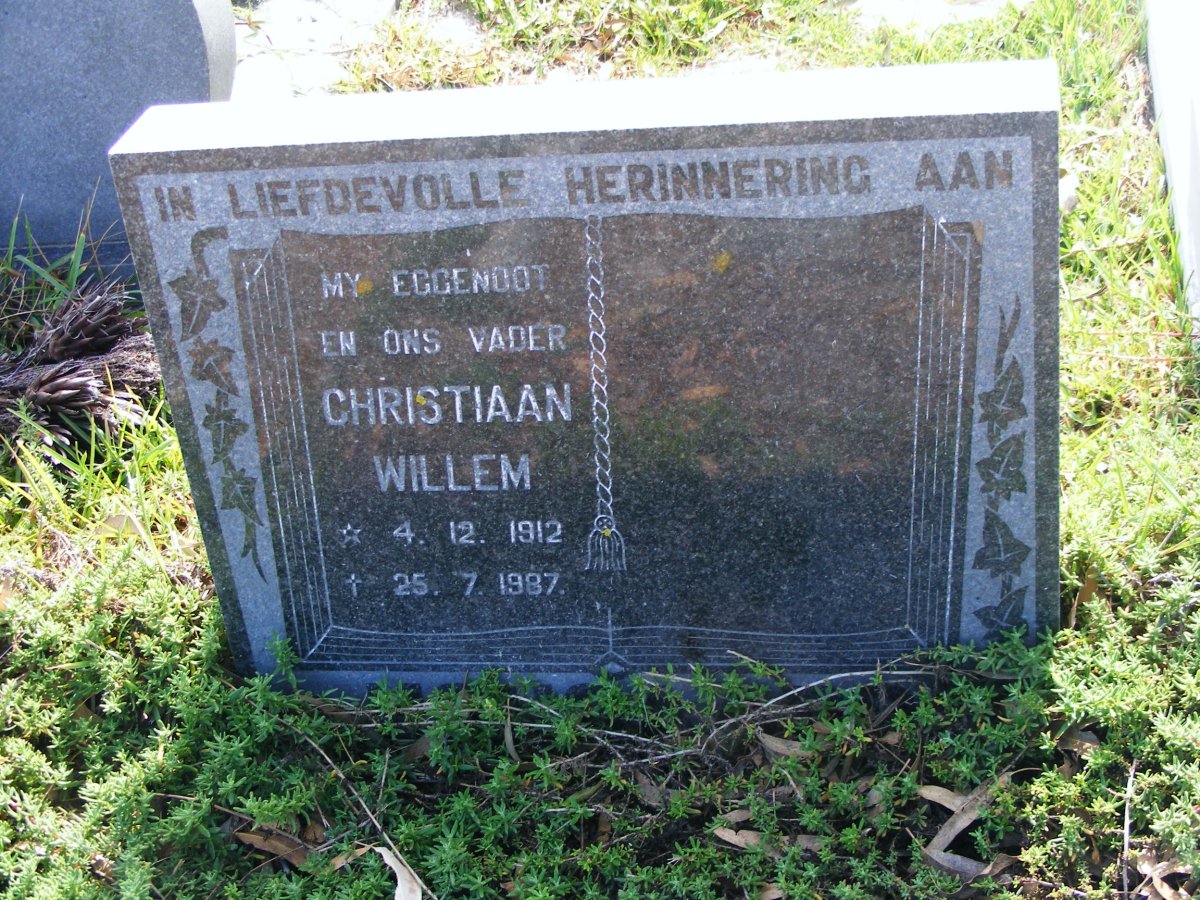 HOLIGAARD Christiaan Willem 1912-1987