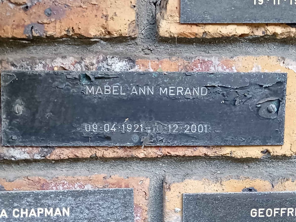 MERAND Mabel Ann 1921-2001