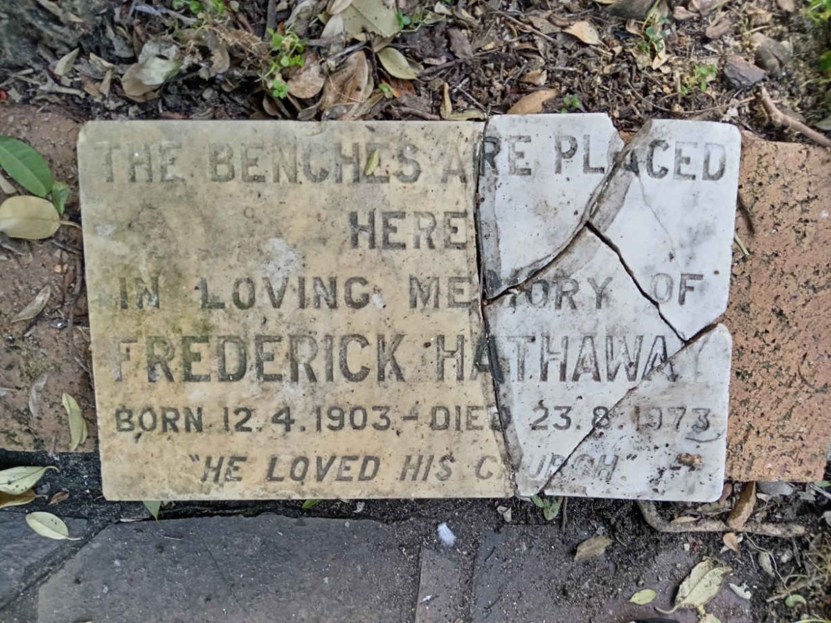 HATHAWA Frederick 1903-1973