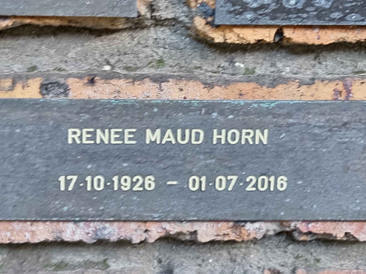 HORN Renee Maud 1926-2016
