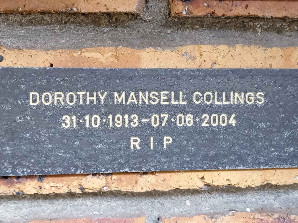 COLLINGS Dorothy Mansell 1913-2004