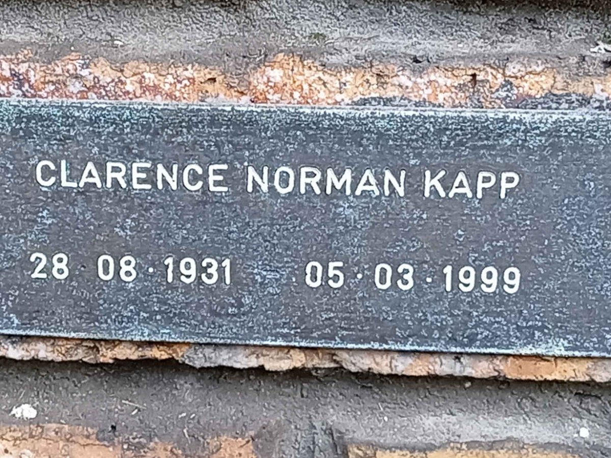 KAPP Clarence Norman 1931-1999