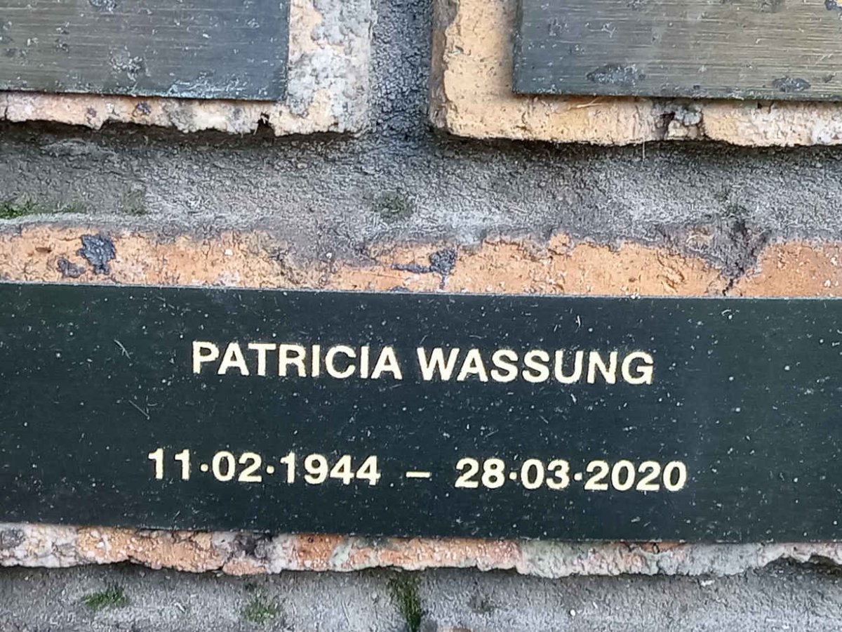 WASSUNG Patricia 1944-2020