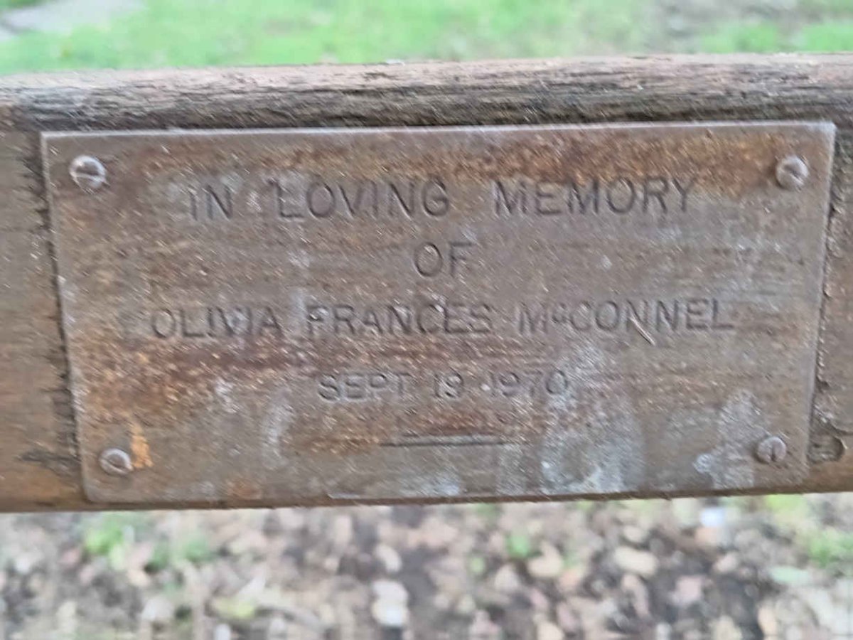 McCONNEL Olivia Frances -1970