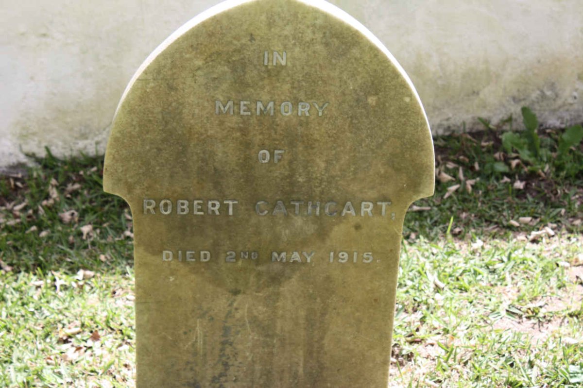 CATHCART Robert -1915