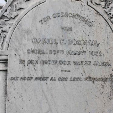 BOSMAN Daniel F. -1868