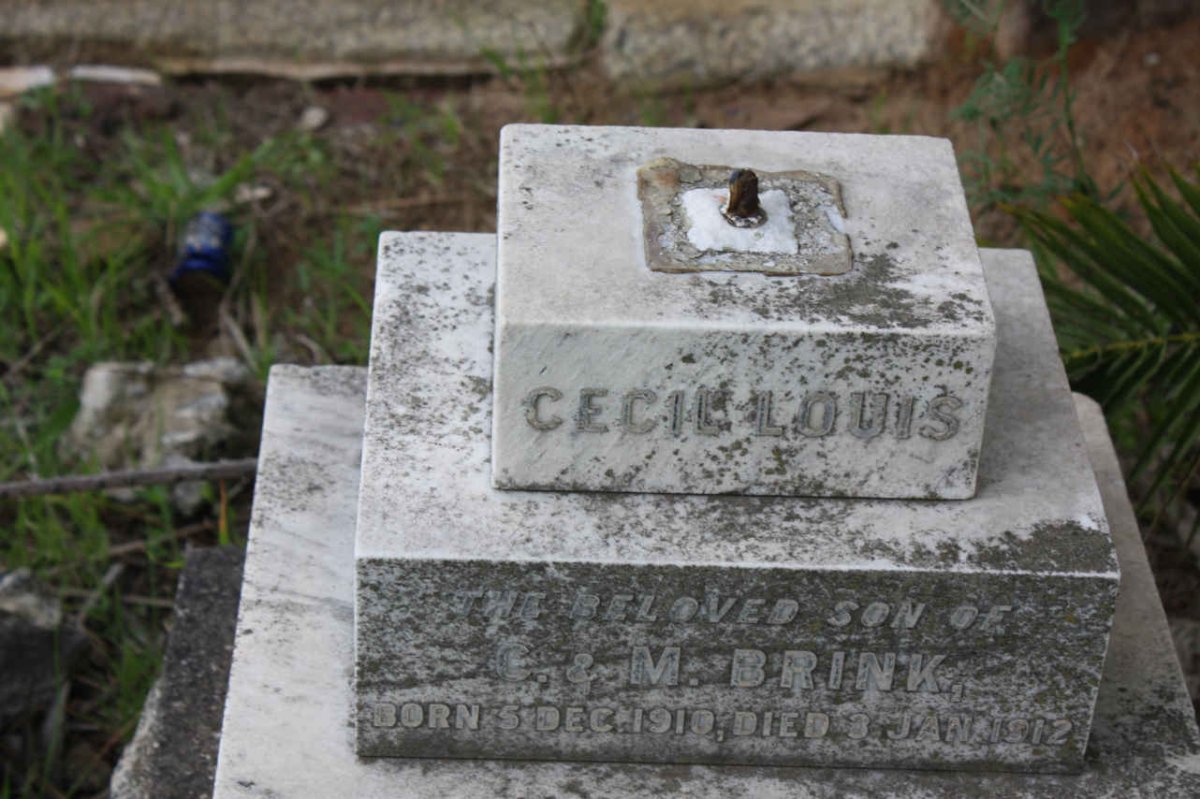 BRINK Cecil Louis 1910-1912