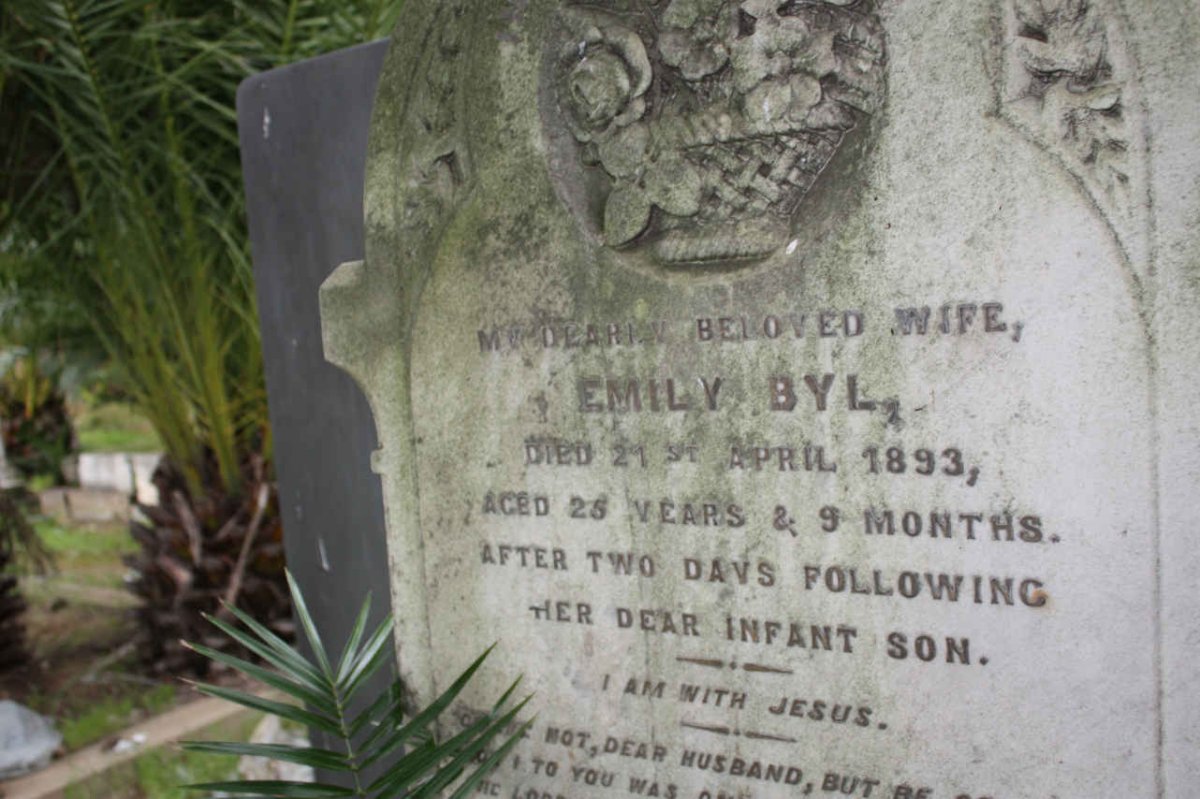 BYL Emily -1893 :: BYL Infant son 1893-1893