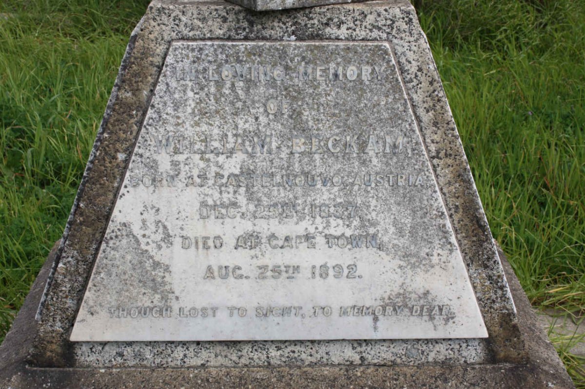 BECKAM William 1837-1892