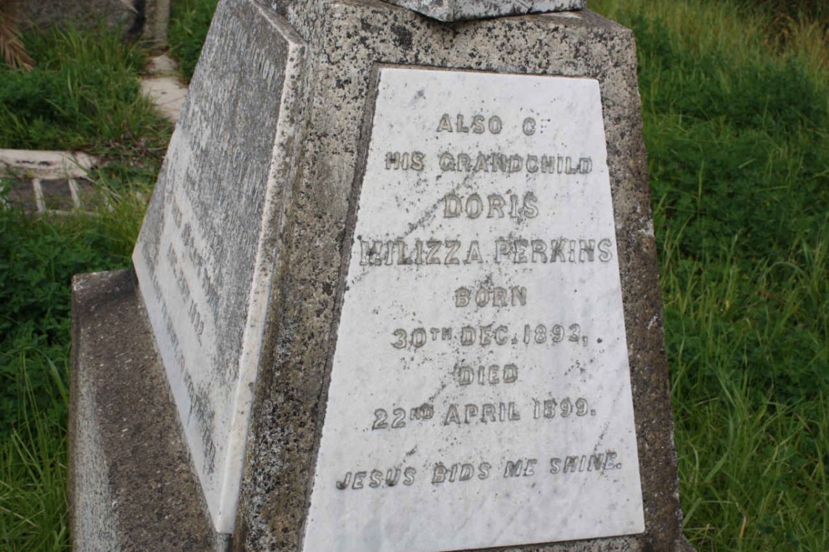 PERKINS Doris Milizza 1892-1899