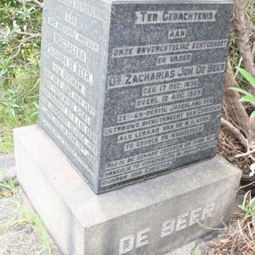 BEER Zacharias Joh., de 1856-1923 &amp; Magdalena Susanna BOSMAN -1935