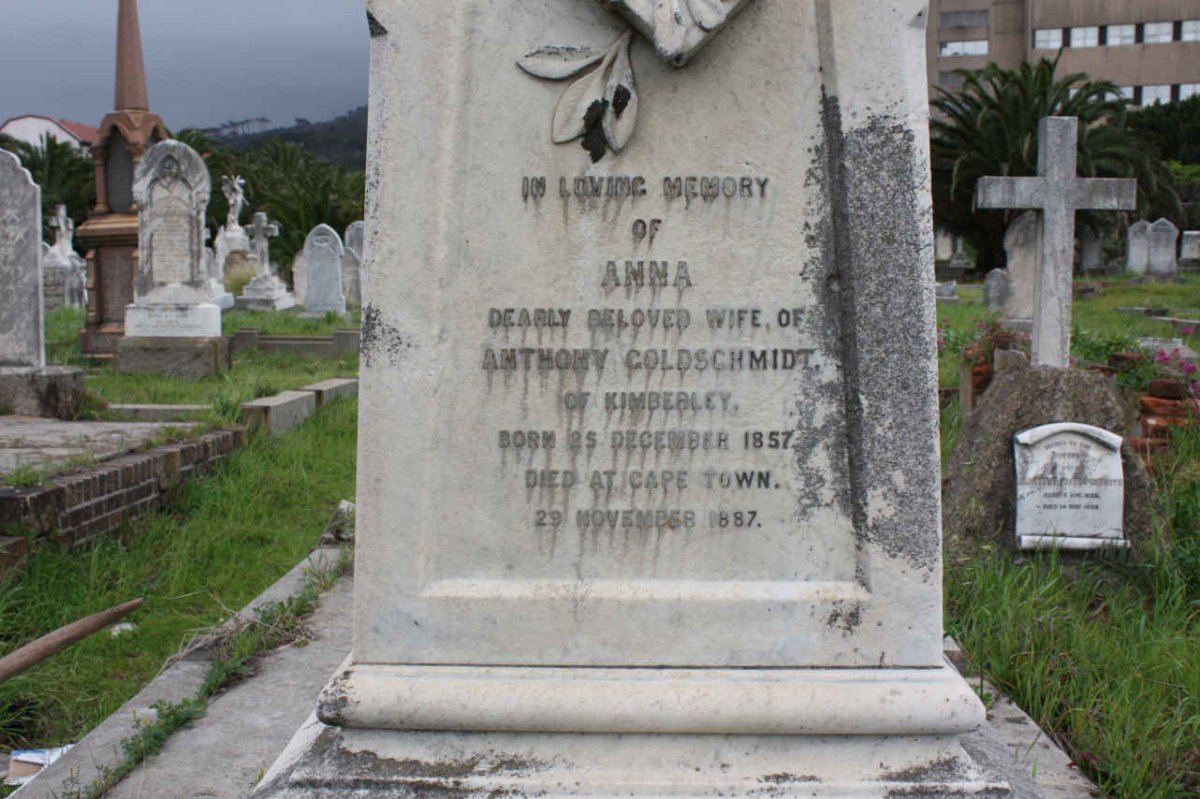 GOLDSCHMIDT Anna 1857-1887