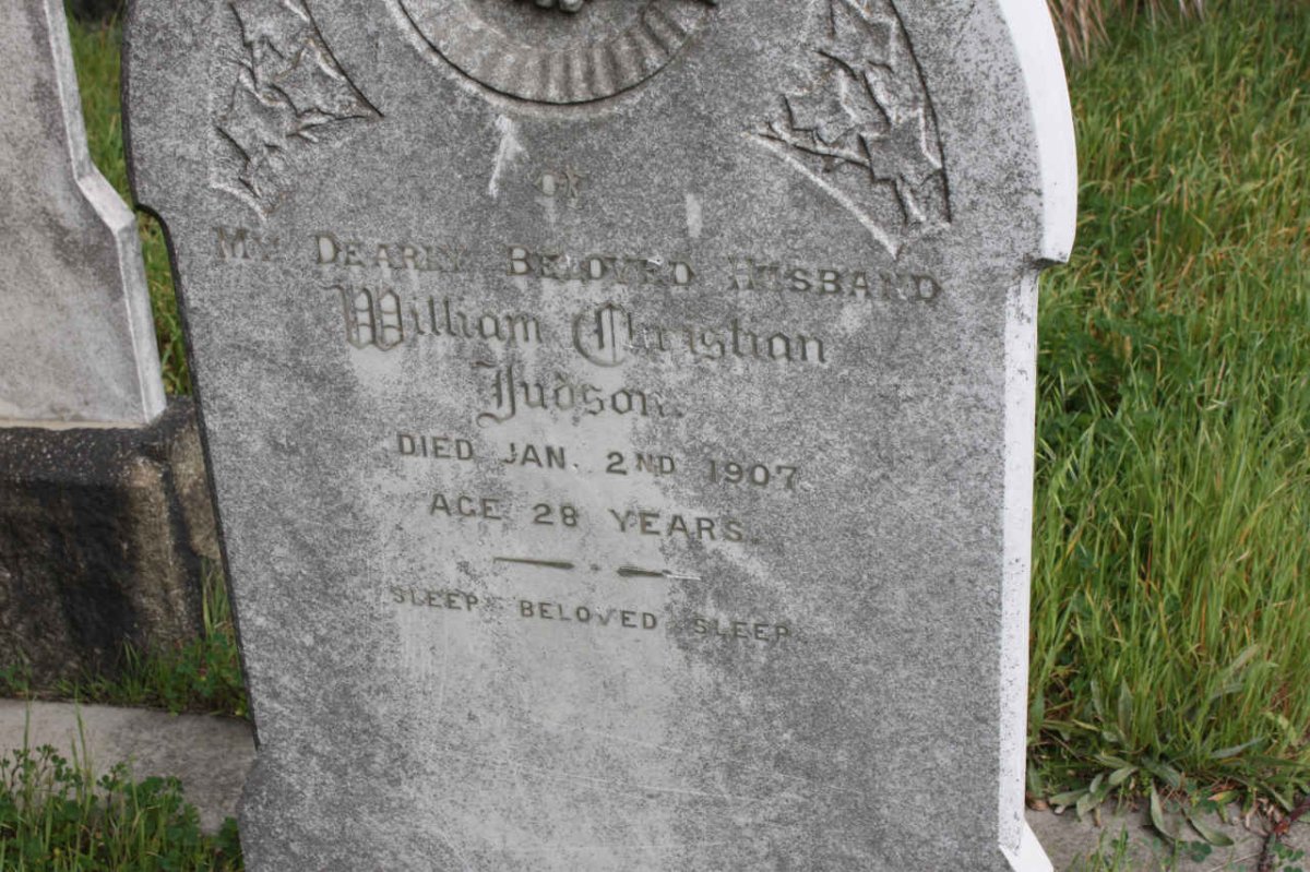 JUDSON William Christian -1907