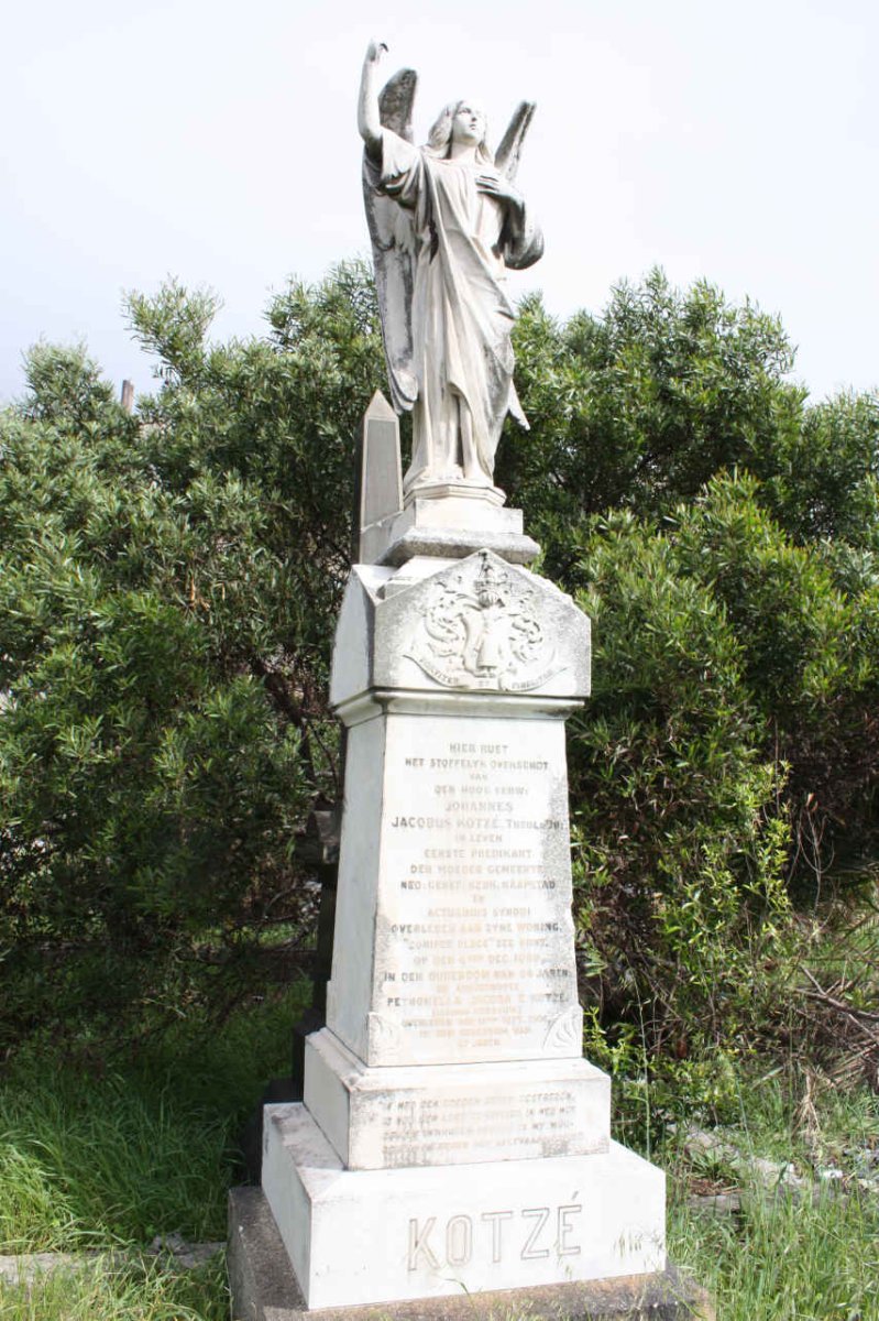 KOTZE Johannes Jacobus -1899 &amp; Petronella Jacoba F. ROSSOUW -1906