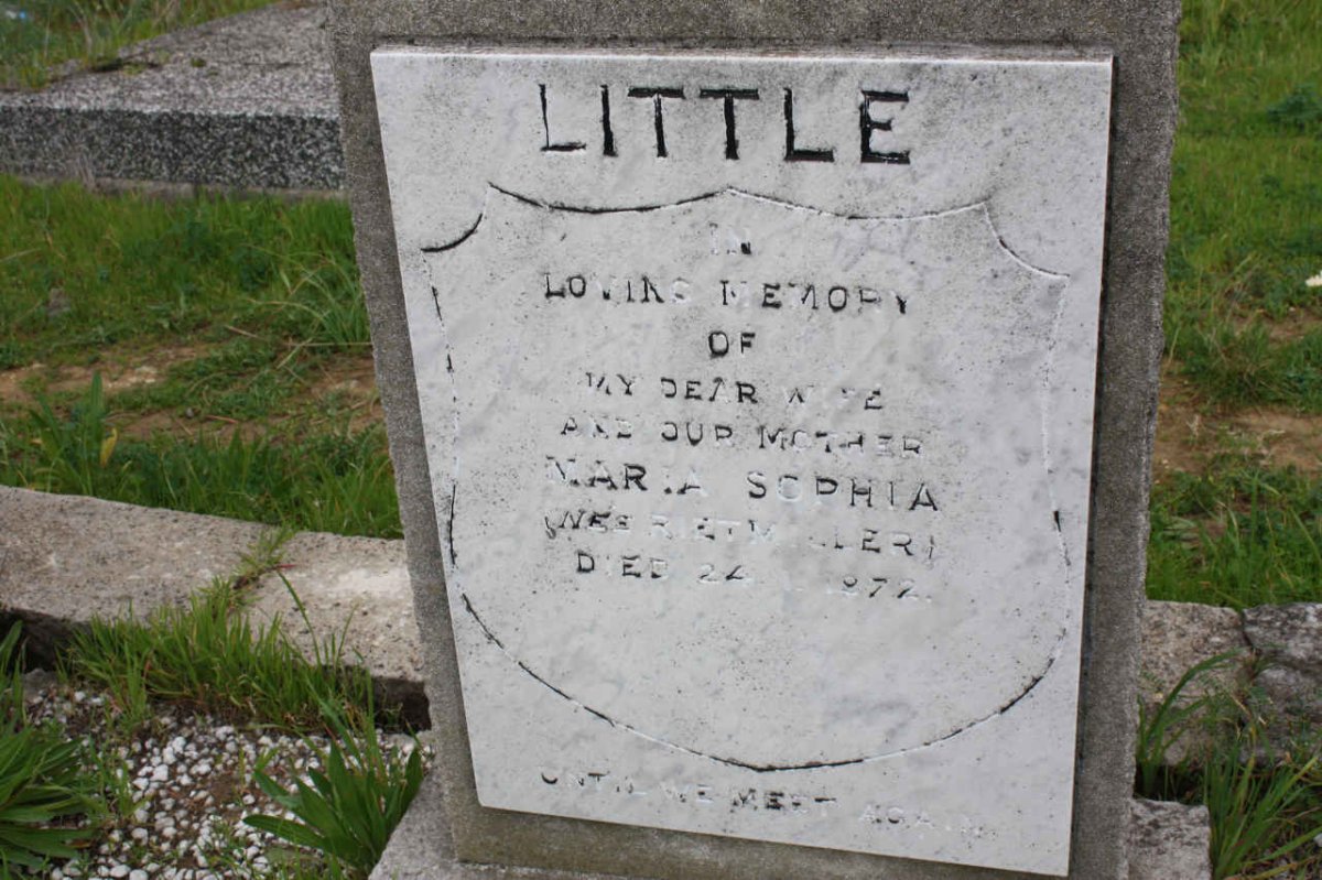 LITTLE Maria Sophia nee RIETMULLER 1?72