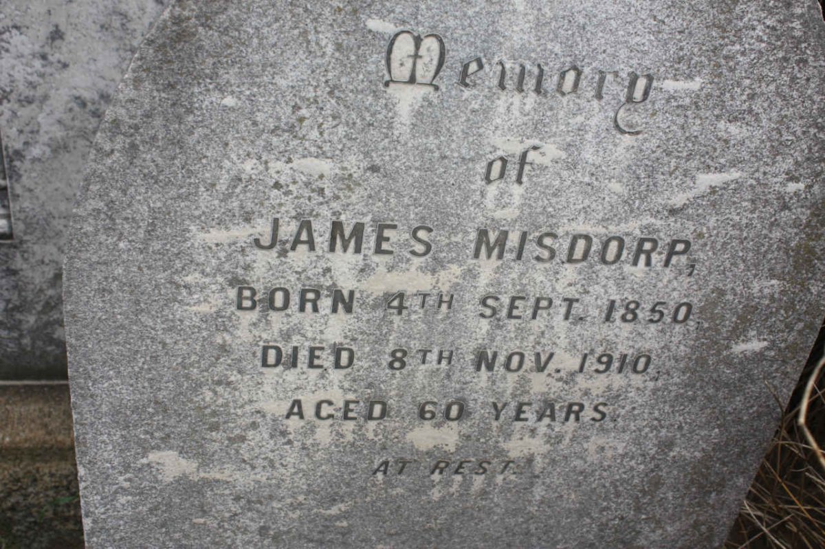MISDORP James 1850-1910