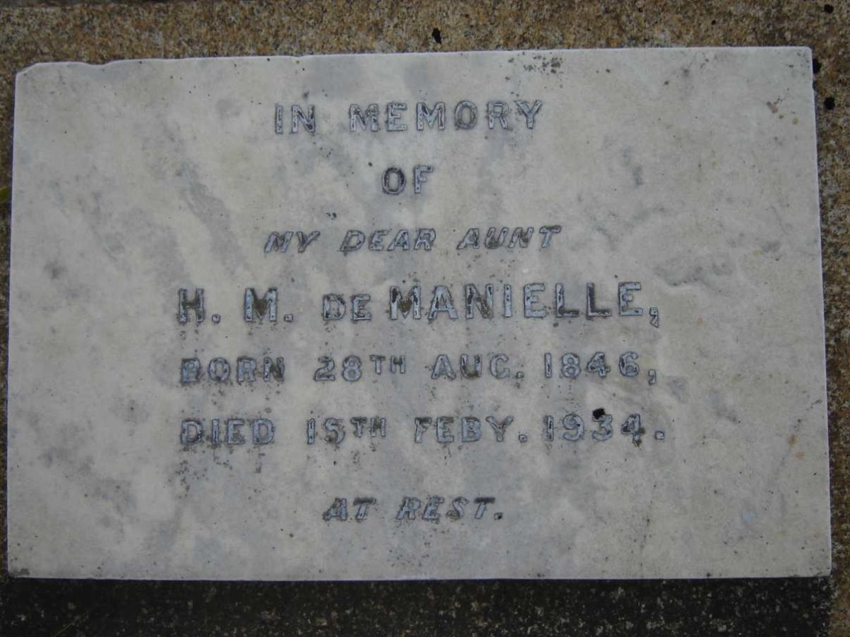 MANIELLE H.M., de 1846-1934