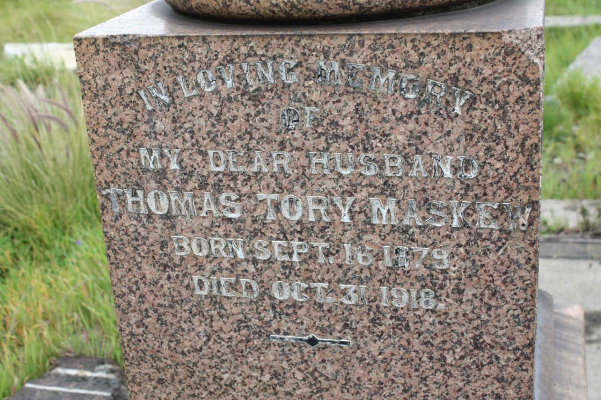 MASKEW Thomas Tory 1879-1918