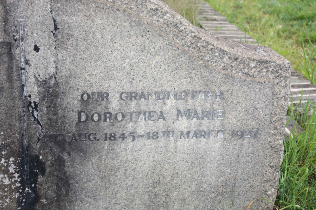 MARKER Dorothea Marie 1845-1927