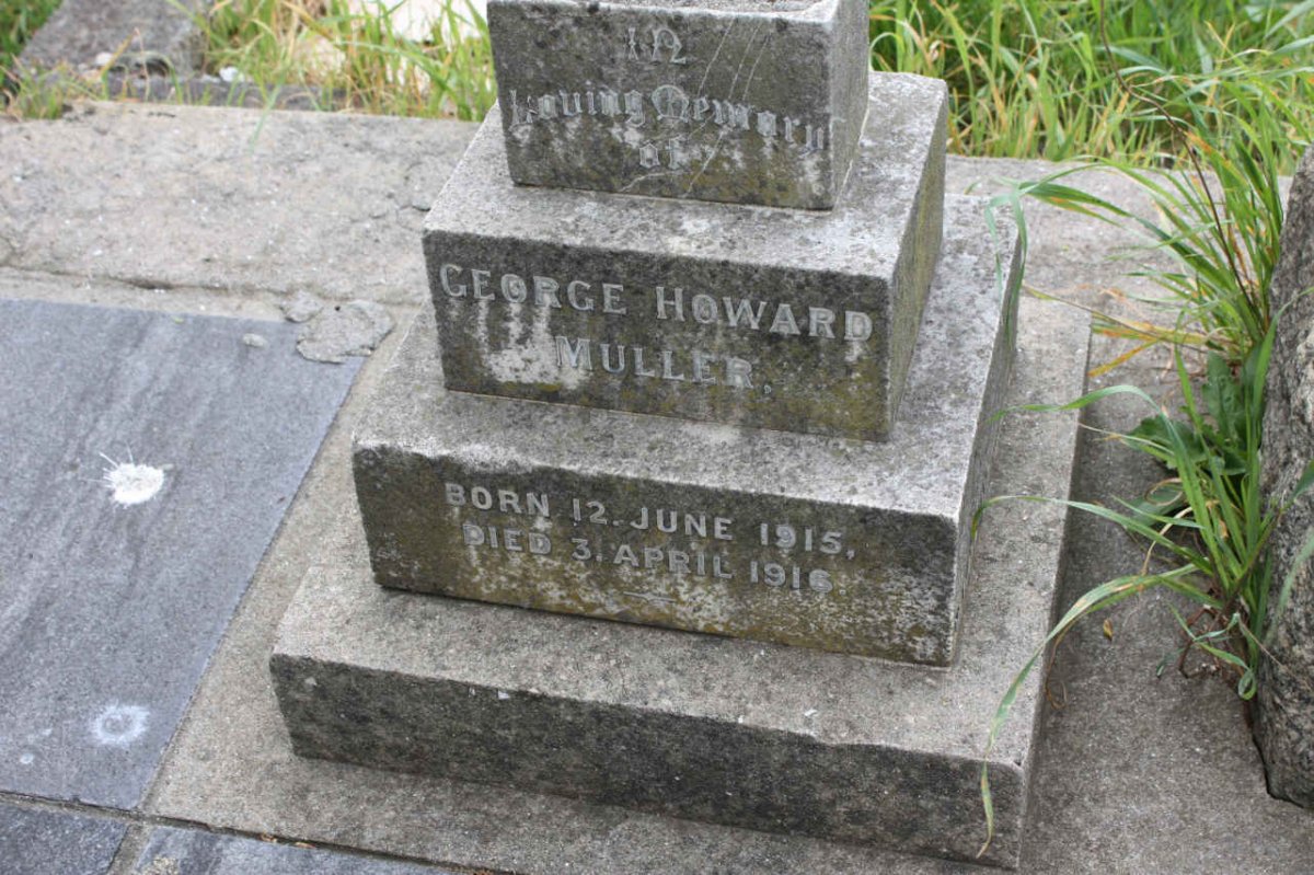 MULLER George Howard 1915-1916