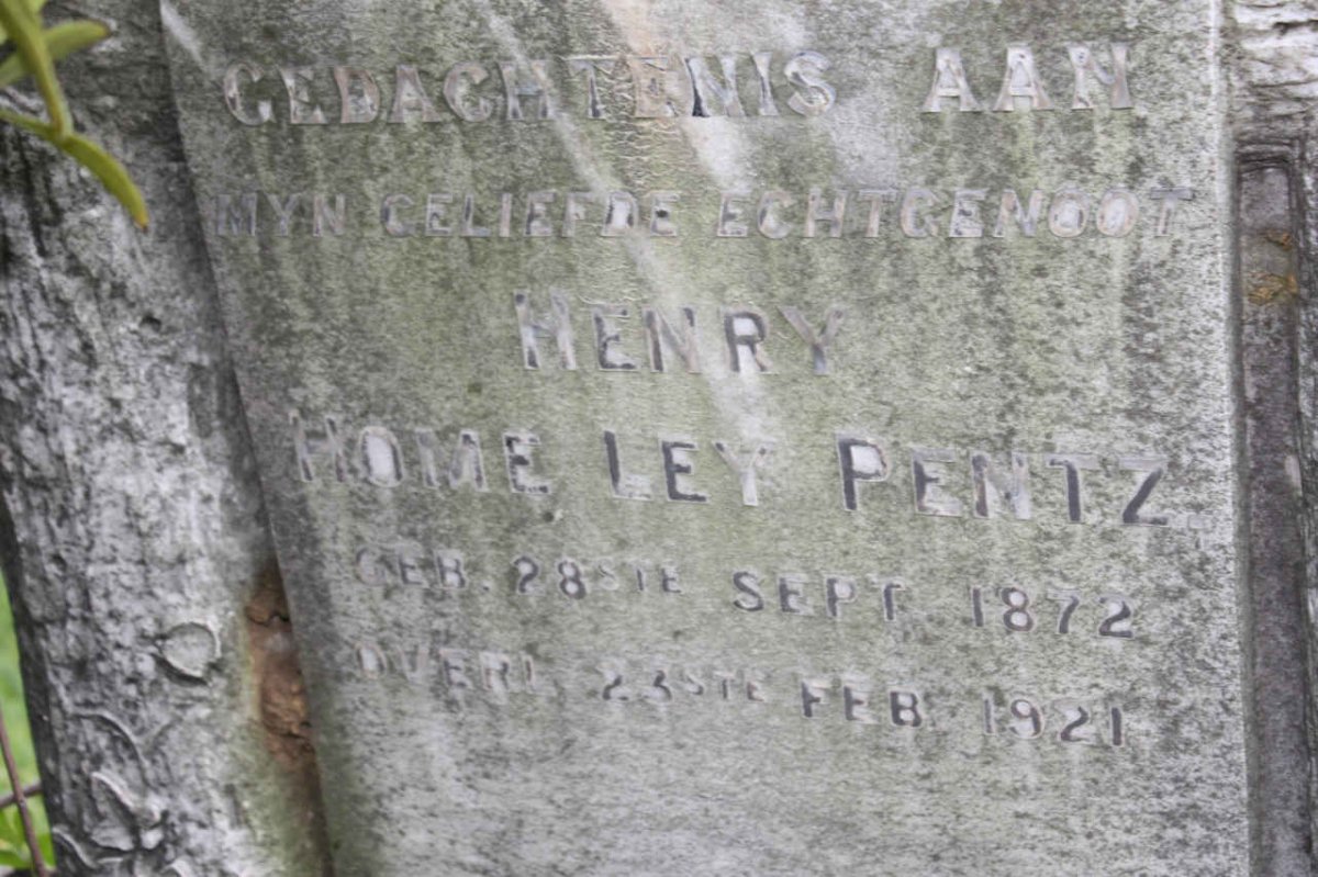 PENTZ Henry Home Ley 1872-1921