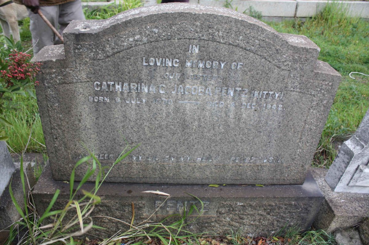PENTZ Catharina G. Jacoba 1870-1942