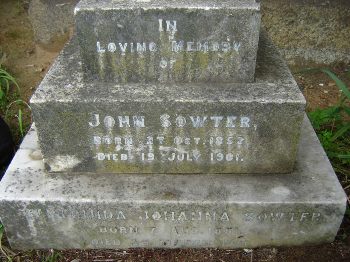 SOWTER John 1852-1901