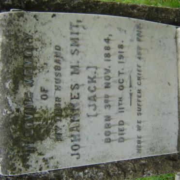 SMIT Johannes M. 1884-1918