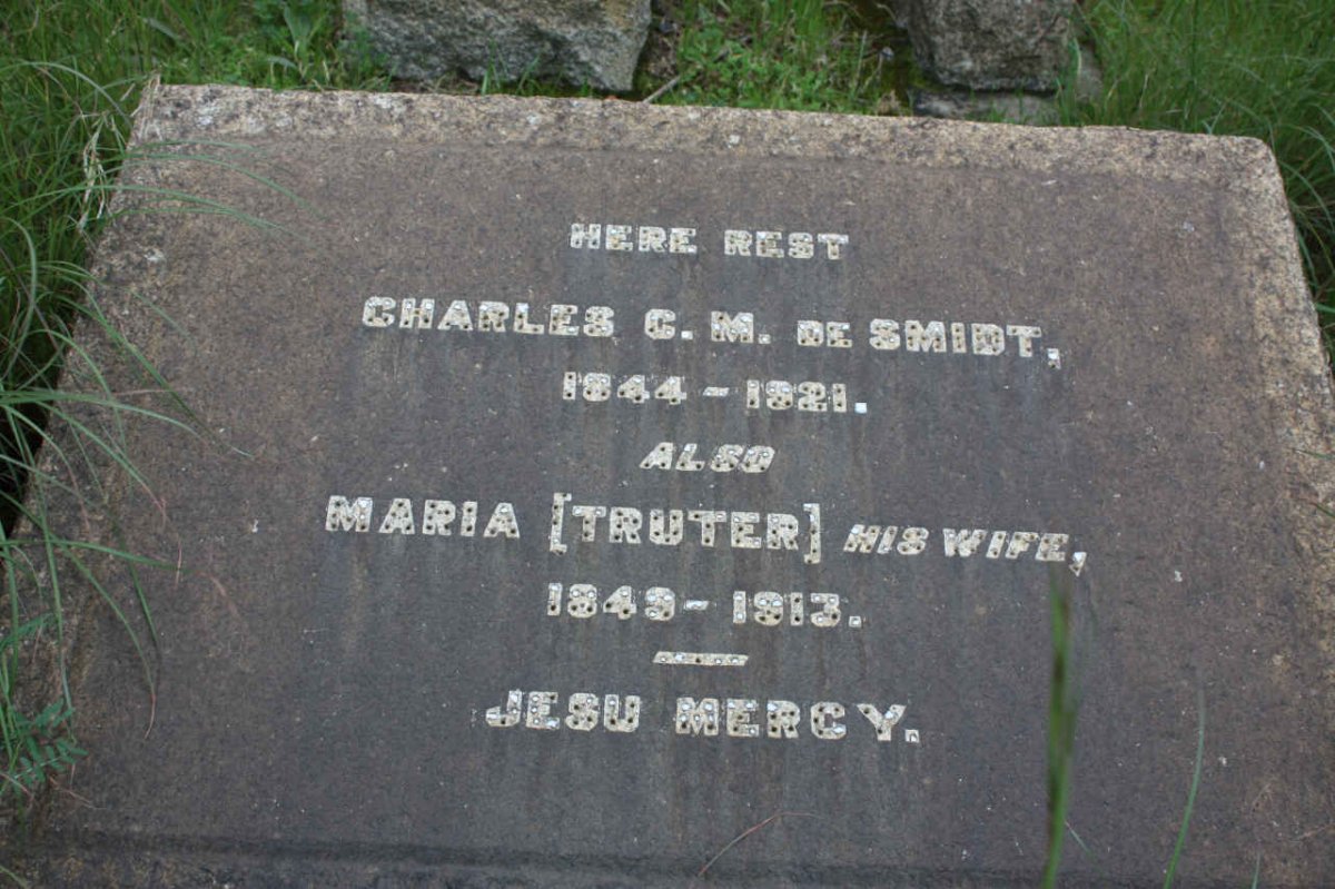 SMIDT Charles C.M., de 1844-1921 &amp; Maria TRUTER 1849-1913