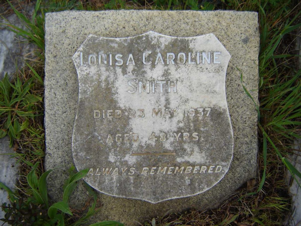 SMITH Louisa Caroline -1937