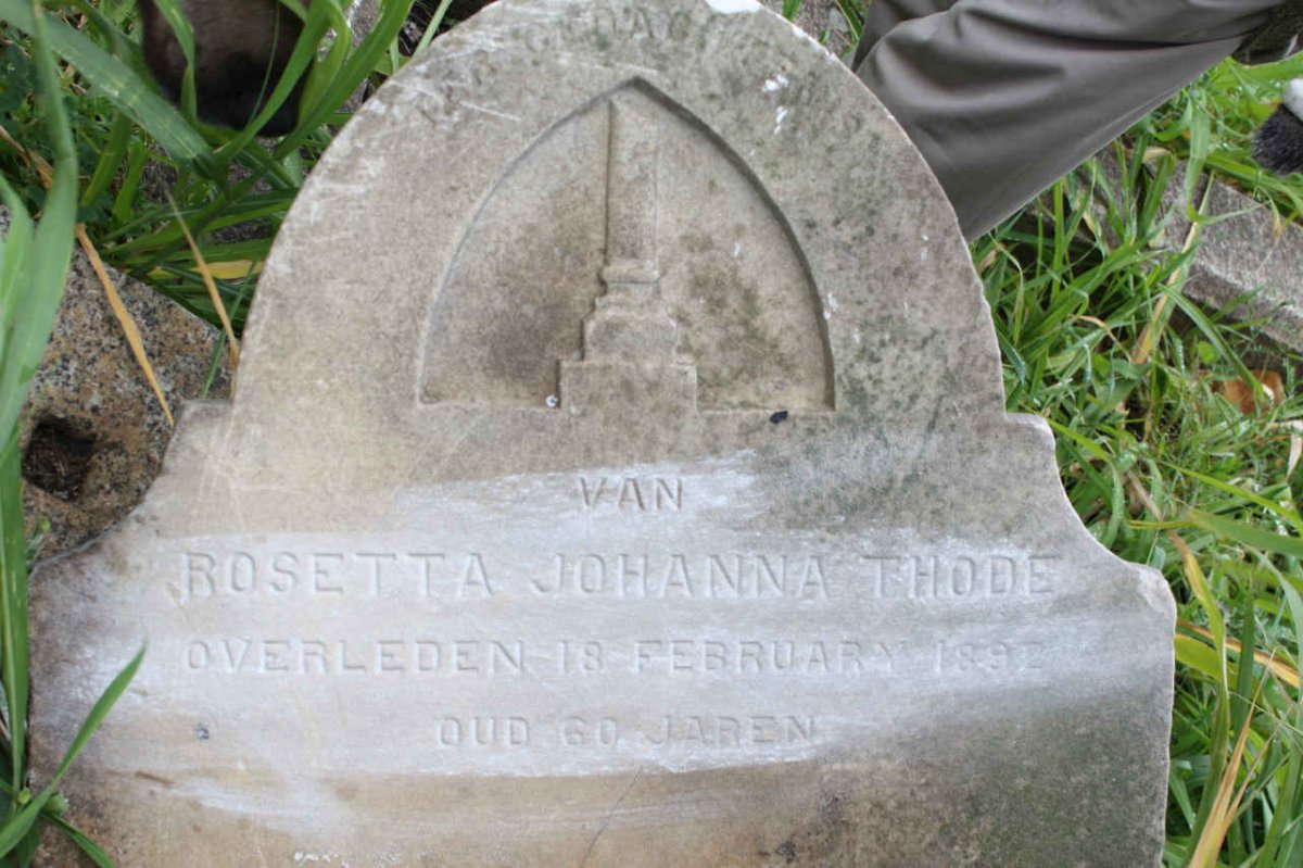 THODE Rosetta Johanna -1892