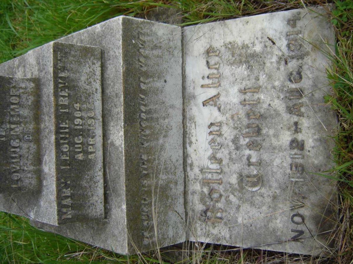 TREVETT Mary Leonie 1904-1905 :: TREVETT Rolleen Alice 1912-1914