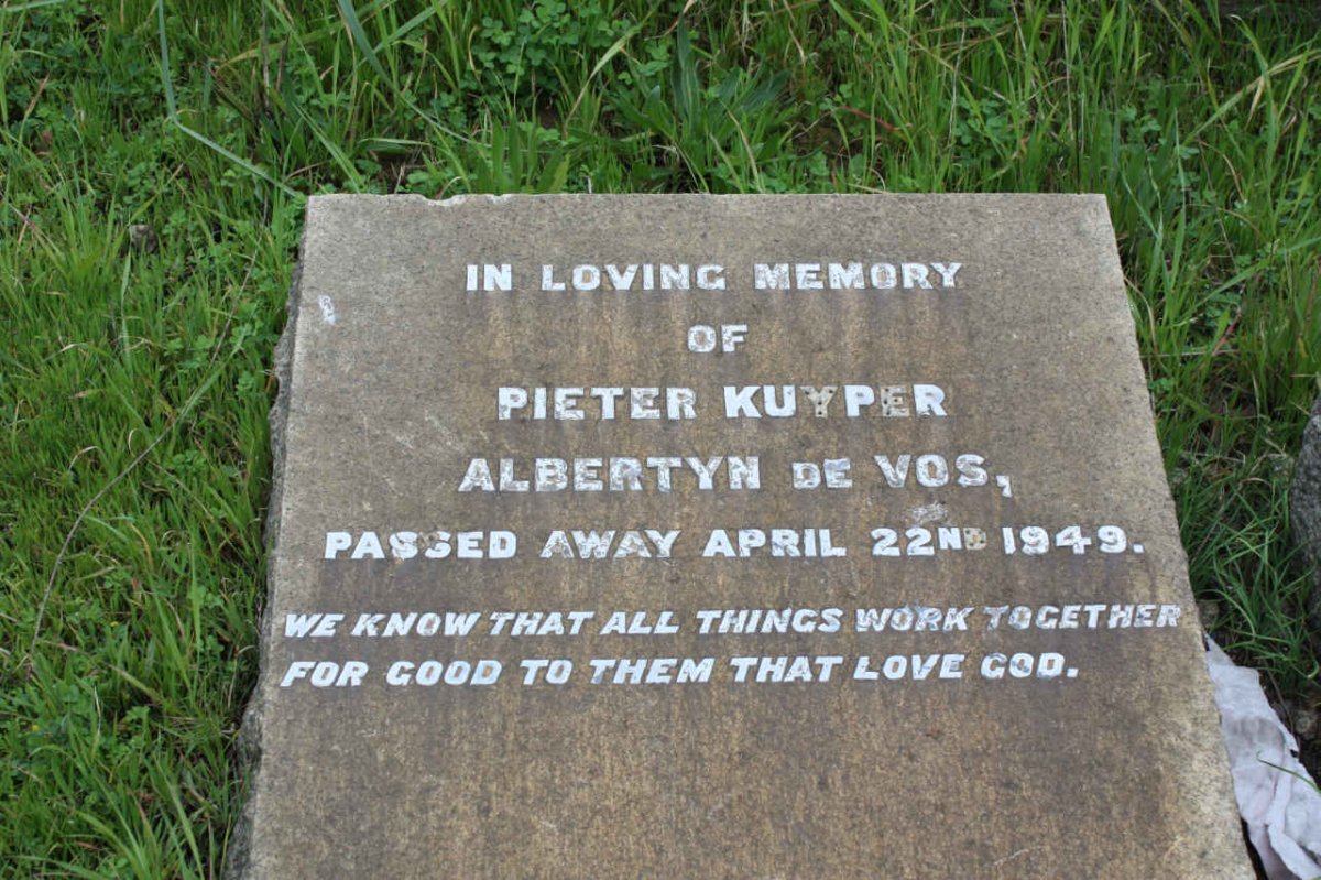 VOS Pieter Kuyper Albertyn, de -1949