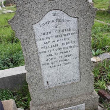 WALLACE John Thomas -1908 :: WALLACE William Joseph -1913 :: WALLACE John Thomas -1935