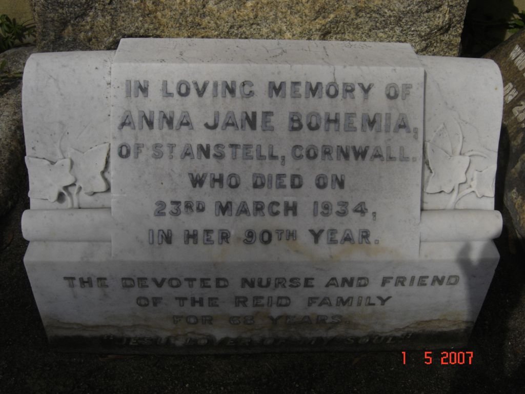 BOHEMIA Anna Jane -1934