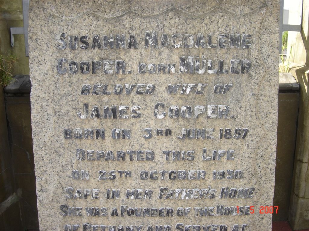 COOPER Susanna Magdalena nee MULLER 1857-1930_1