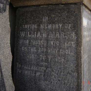 MARSH William -1901