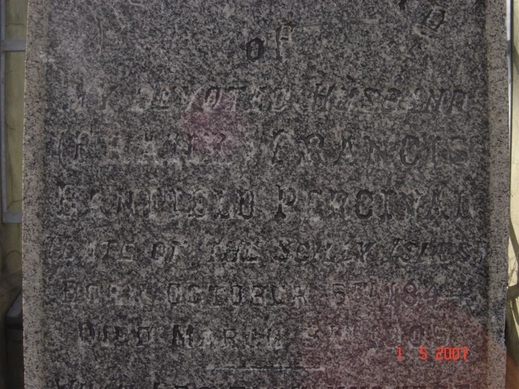 PERCIVAL Francis Banfield 184?-1905