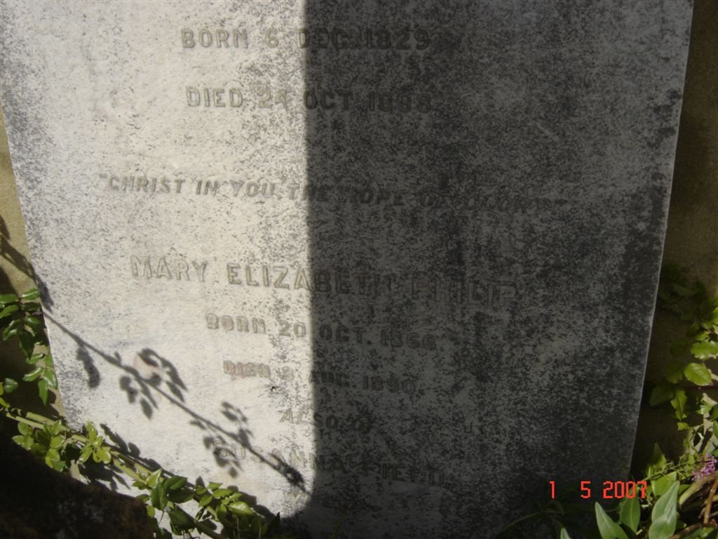 PHILIP Wilberforce Buxton 1829-1888 &amp; Mary Elizabeth 1866-1890_3